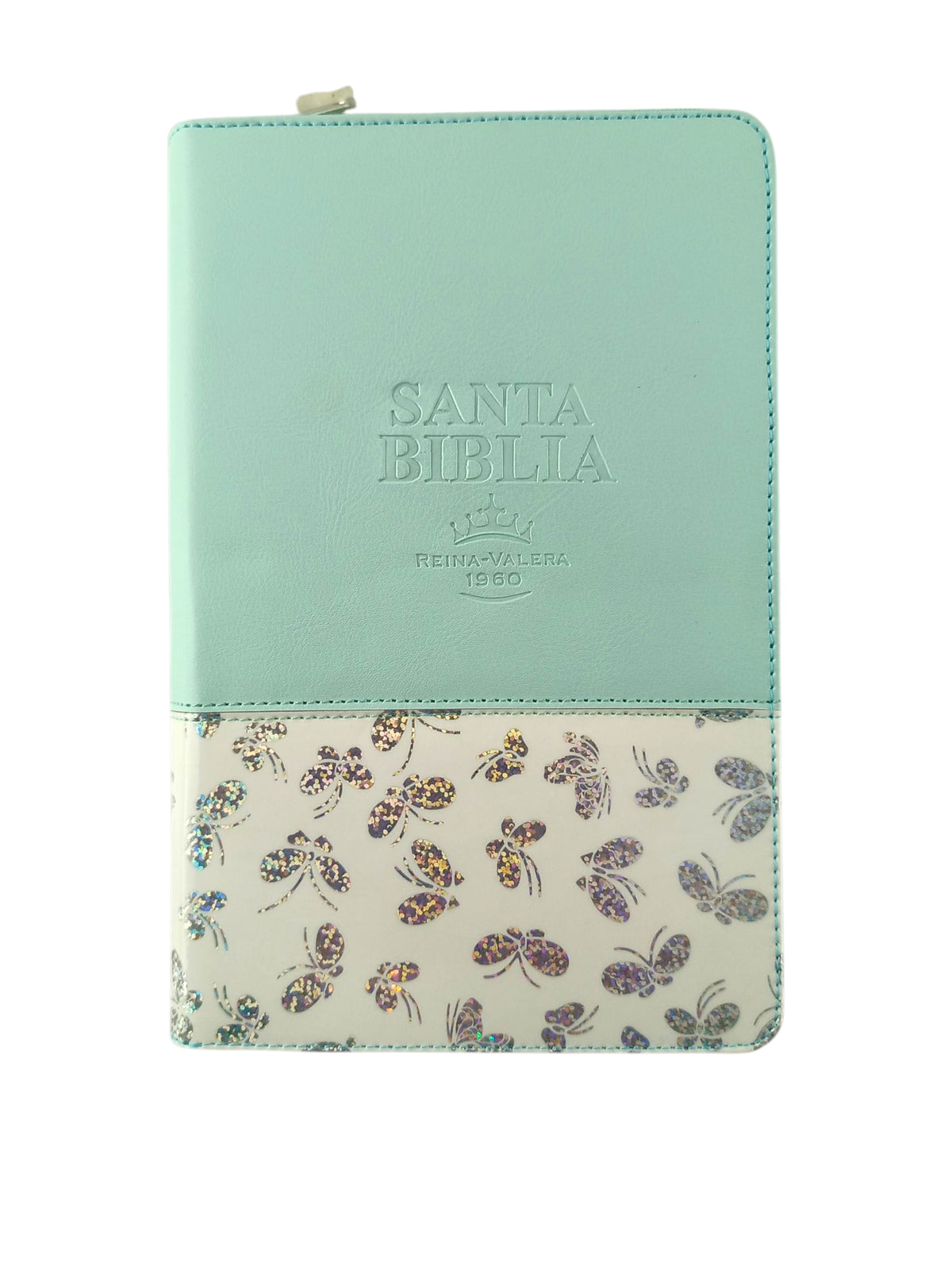 Biblia RVR 1960 Letra Grande Estuche Verde con Mariposas by Reina Valera 1960
