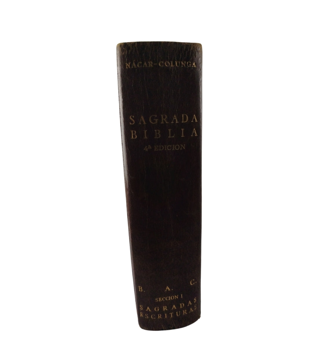 Sagrada Biblia nácar colunga 4 Edición by Varios