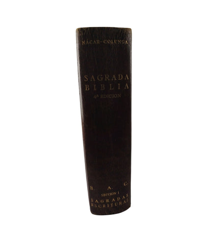 Sagrada Biblia nácar colunga 4 Edición by Varios