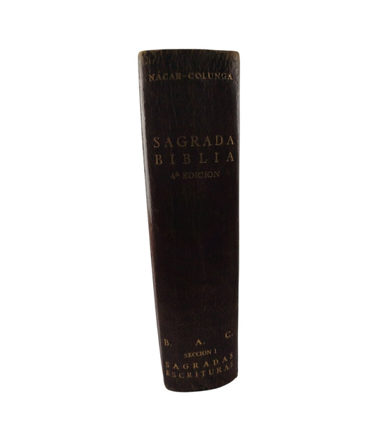 Sagrada Biblia nácar colunga 4 Edición by Varios