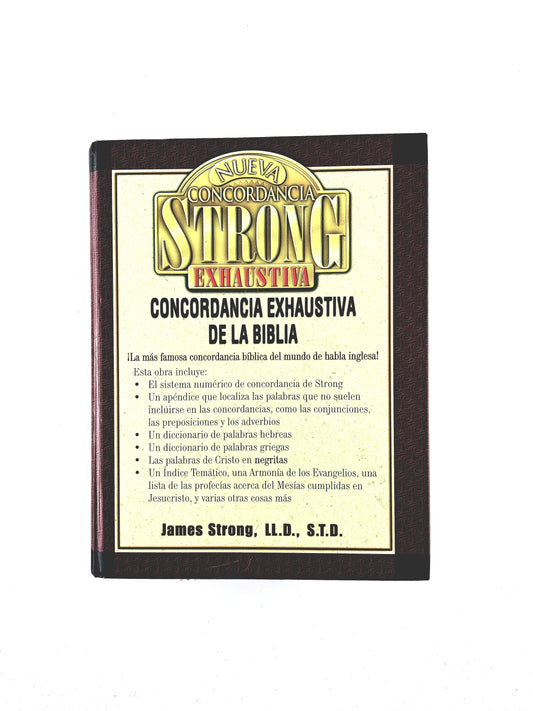 Nueva concordancia strong exhaustiva