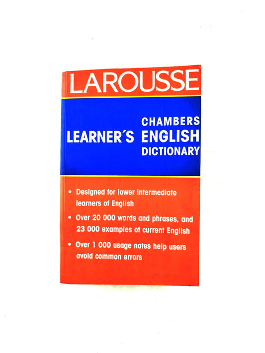 Larousse Learner's Chambers English Dictionary