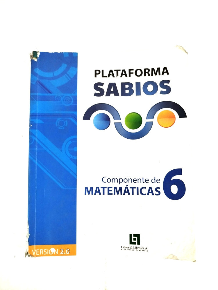 Sabios 6 componente de matemáticas by Varios