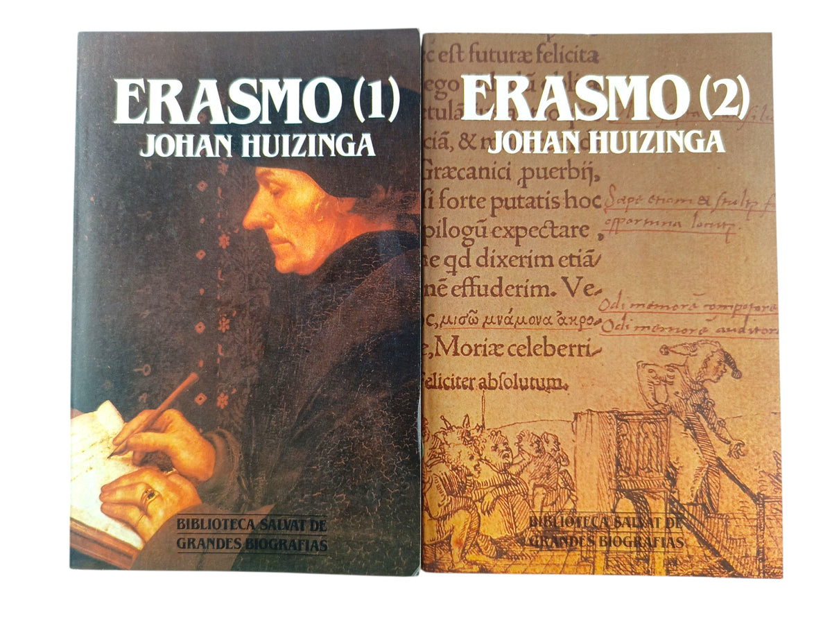 Erasmo 2 tomos by Johan Huizinga