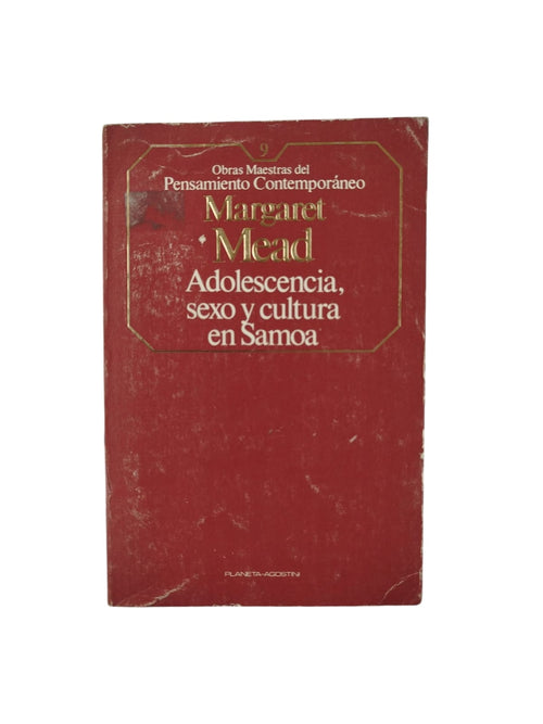 Adolescencia, sexo y cultura en Samoa by Margaret Mead
