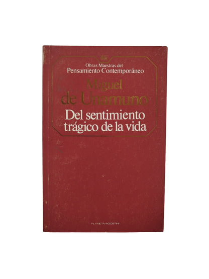 Del sentimiento trágico de la vida