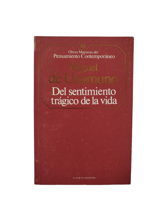 Del sentimiento trágico de la vida