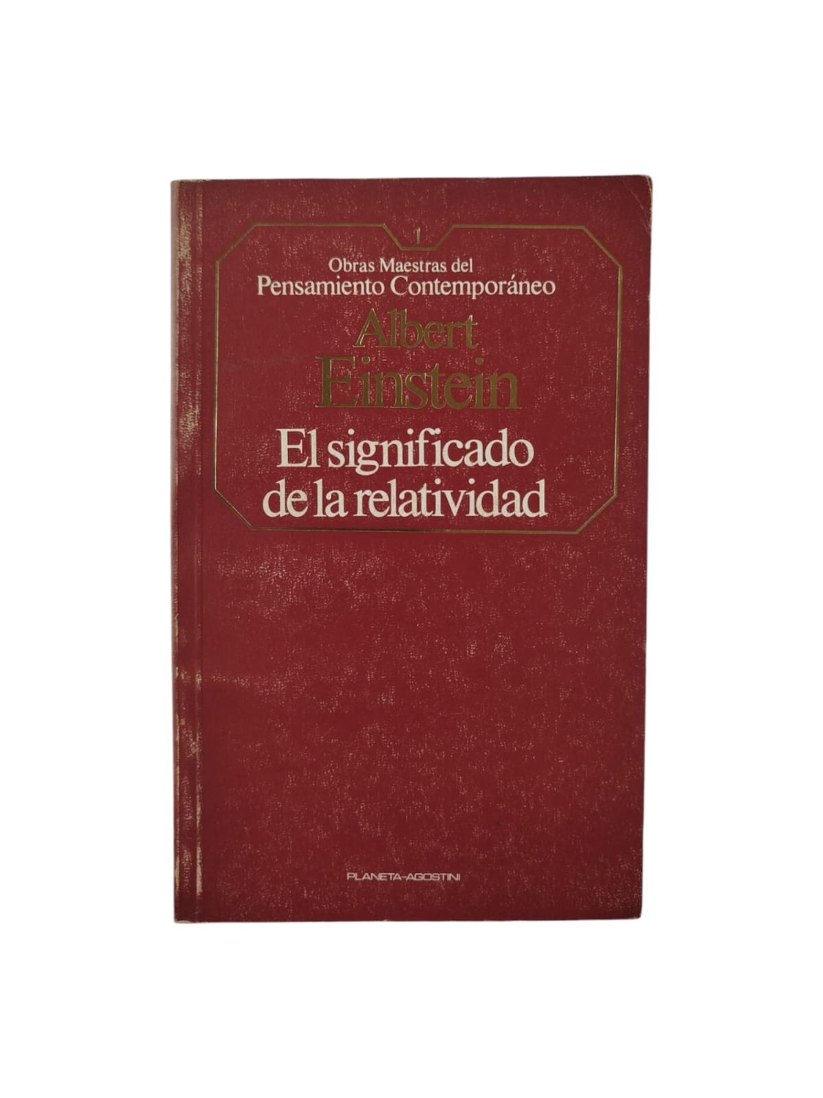 El significado de la relatividad by Albert Einstein