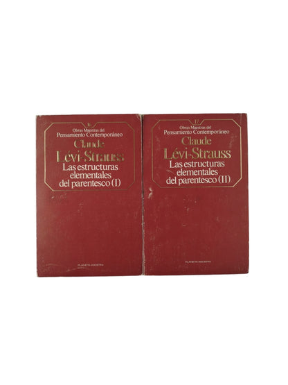 Las estructuras elementales de parentesco 2 tomos