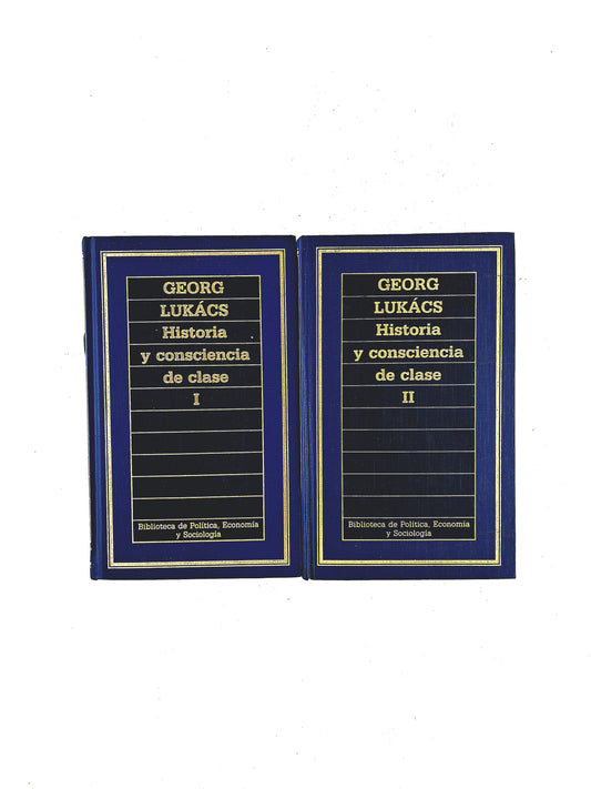 Historia y consciencia de clase 2 volumenes by Georg Lukács