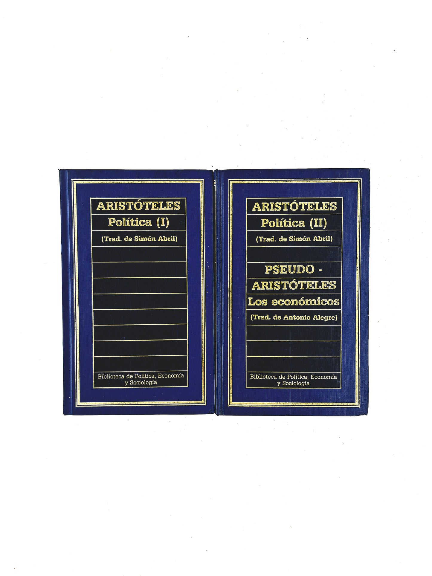 Aristóteles Política 2 volumenes