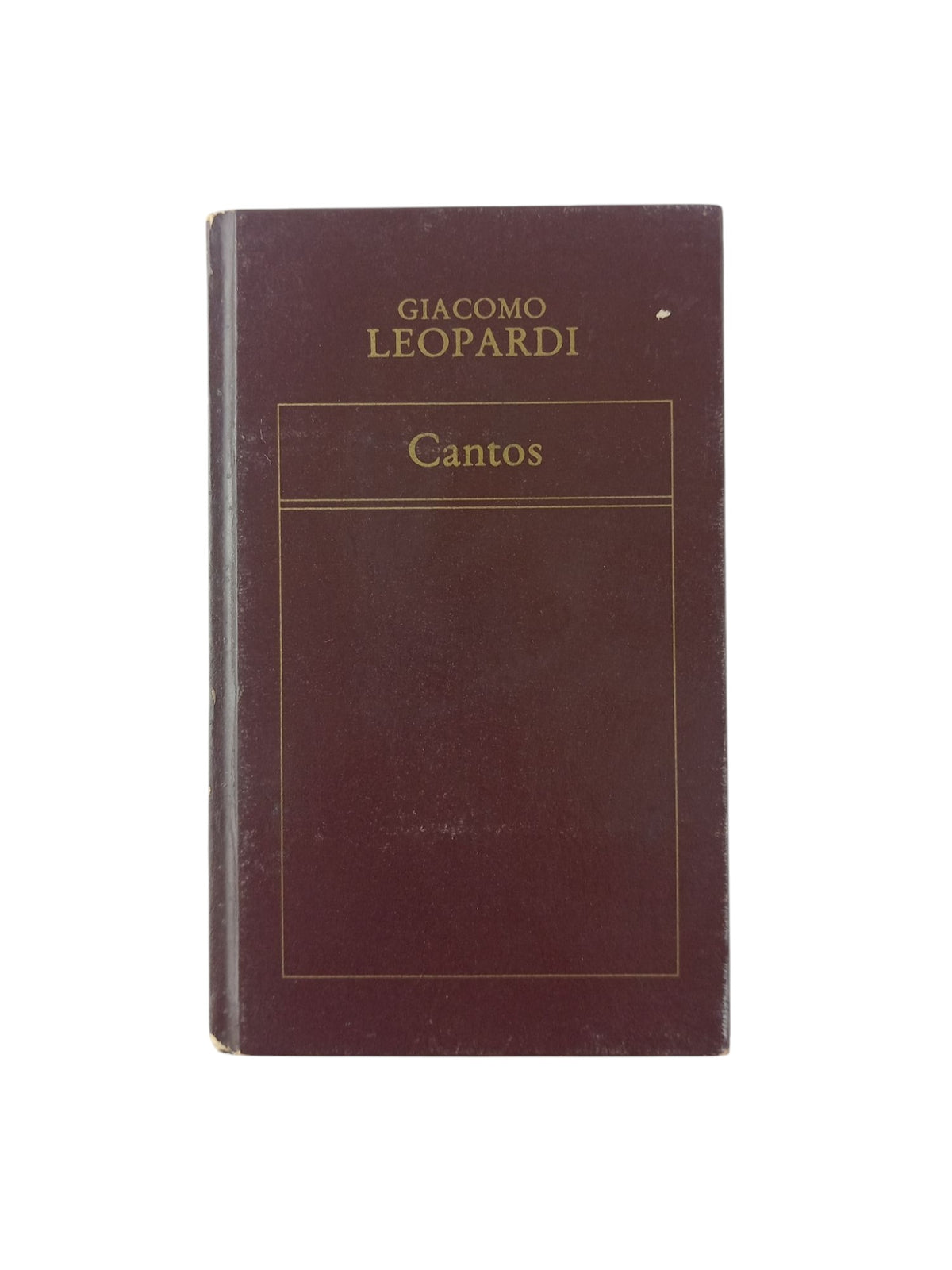 Cantos by Giacomo Leopardi