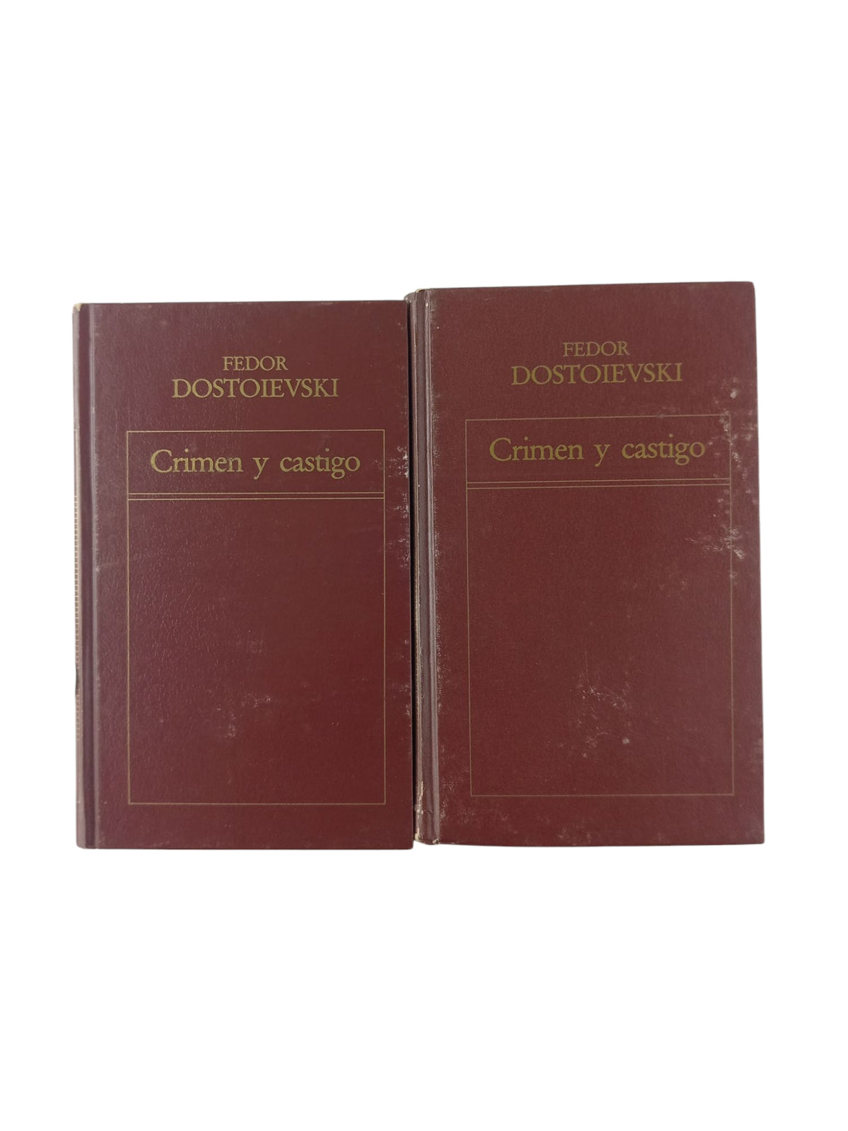 Crimen y castigo 2 tomos by Fedor Dostievsky