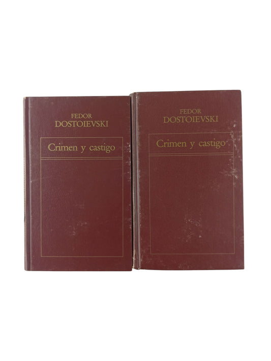 Crimen y castigo 2 tomos