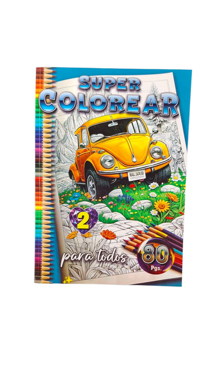 Super colorear para todos 80 paginas