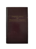 Antología poética del renacimiento hispánico by Varios