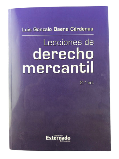 Lecciones de derecho mercantil segunda edición