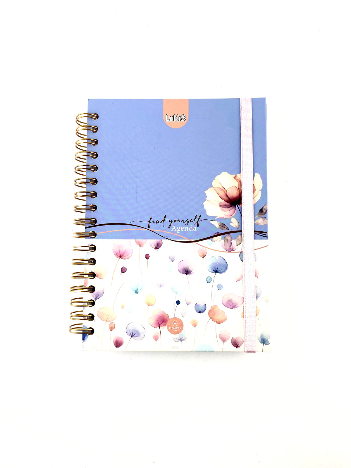 Agenda lukis permanente azul hojas by Varios