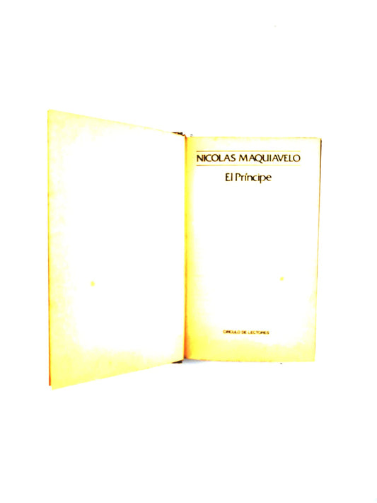 El príncipe by Nicolas Maquiavelo