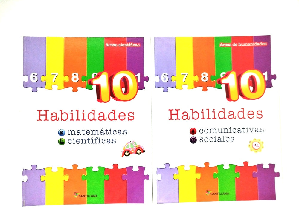 Habilidades 10 comunicativa sociales matemáticas y científicas kit by Varios