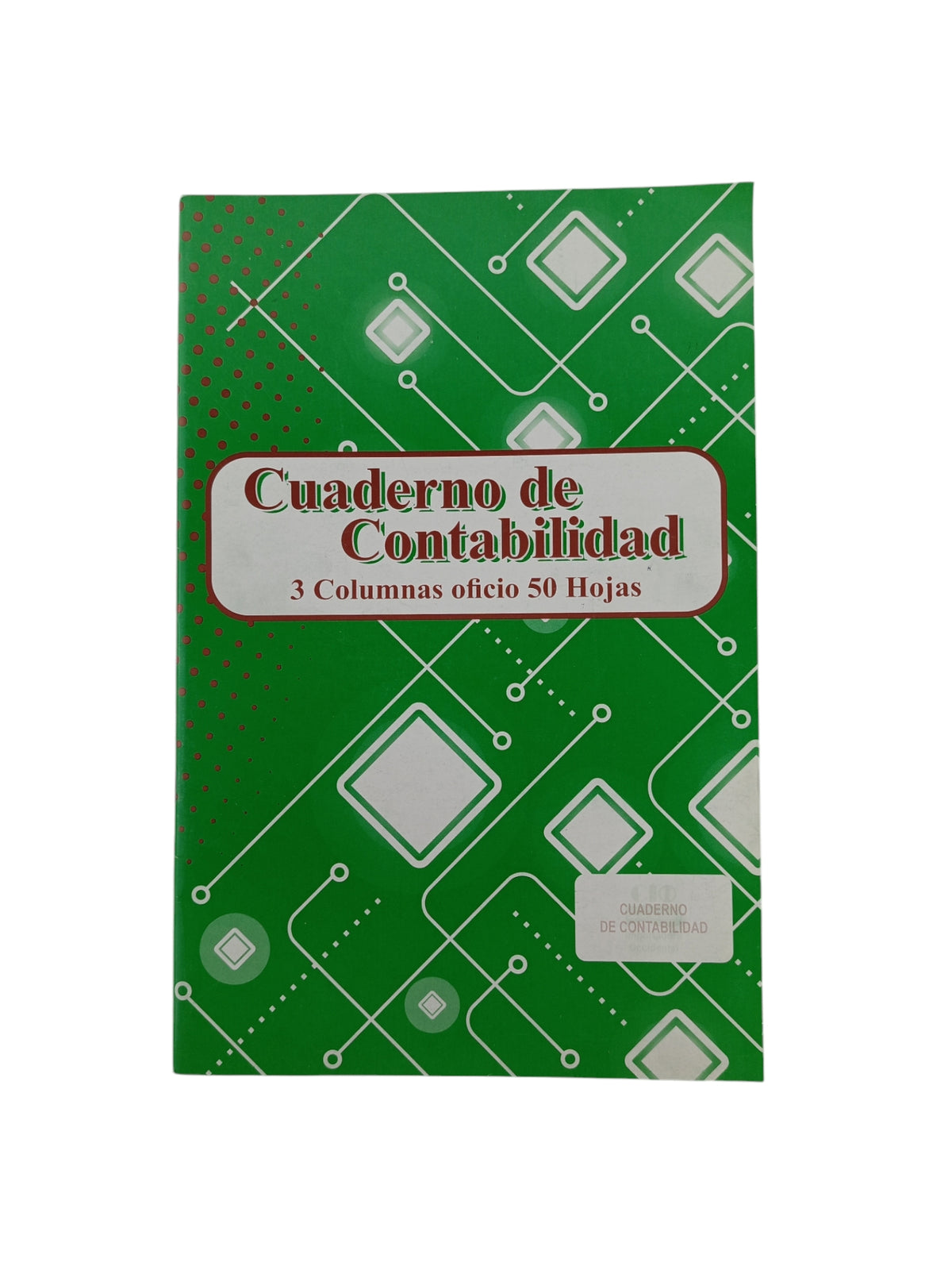 Cuaderno de contabilidad oficio 3 columnas 50 hojas cio by Cio Comercializadora