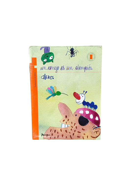 Un conejo es un ciempiés libro