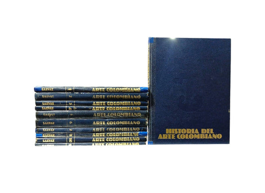 Historia del arte colombiano, tomos 1, 2, 3, 4, 5, 6, 7, 9, 10, 11, 13