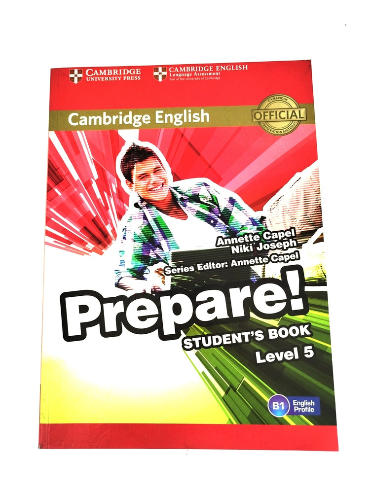Prepare! student´s book level 5 by Varios