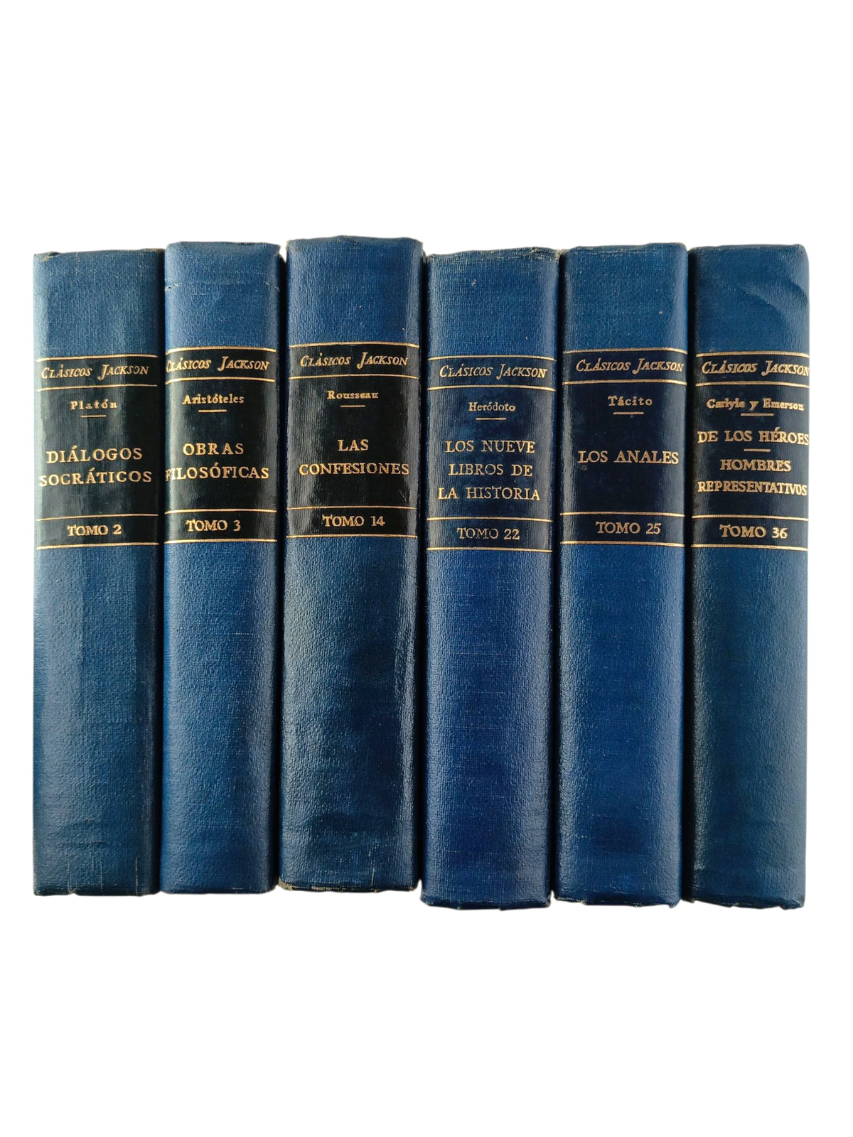 Colección Clásicos Jackson tomo 2, 3, 14, 22, 25 y 36 by Varios