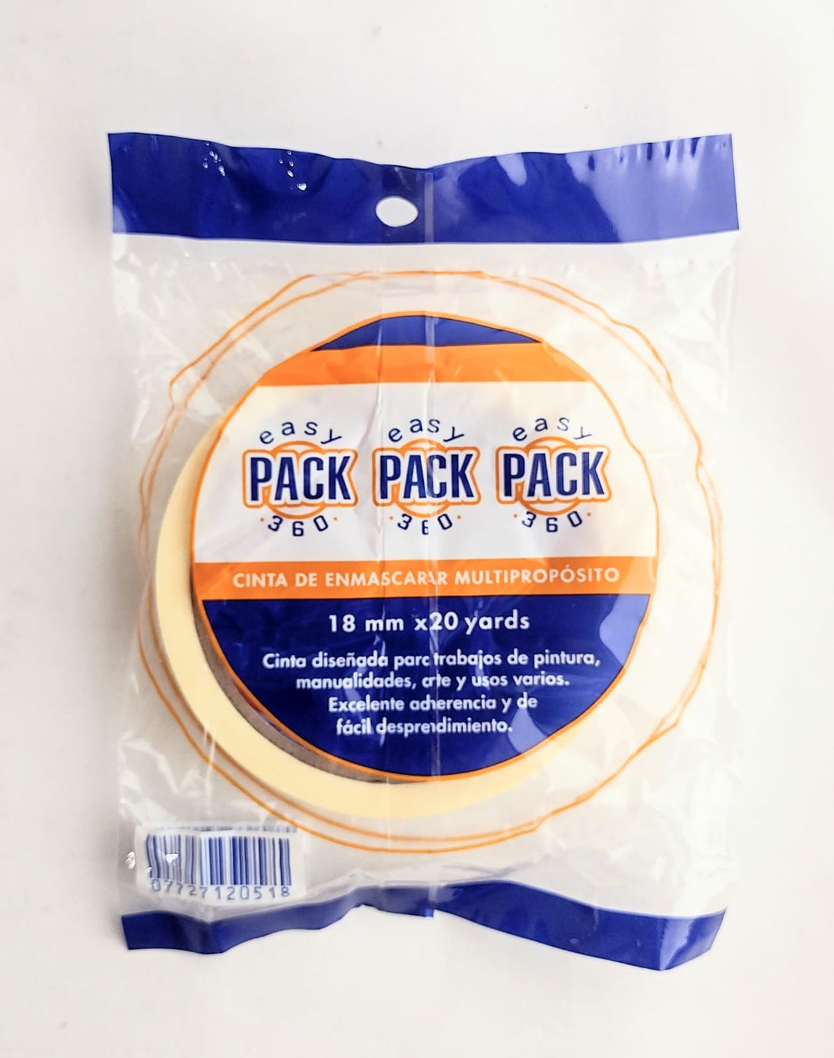 Cinta enmascarar Easy pack 18mmX20mts by Easy pack