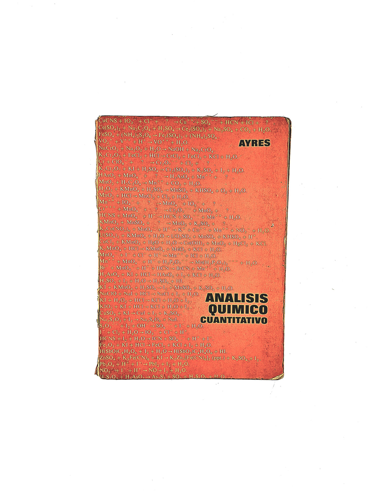 Análisis Químico Cuantitativo by Gilbert H. Ayres