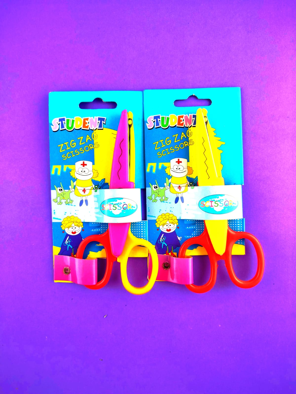 Tijera zig zag para niños by Scissors