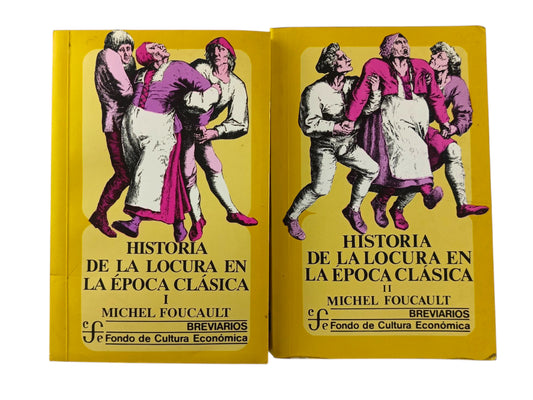 Historia de la locura en la época clásica 2 tomos