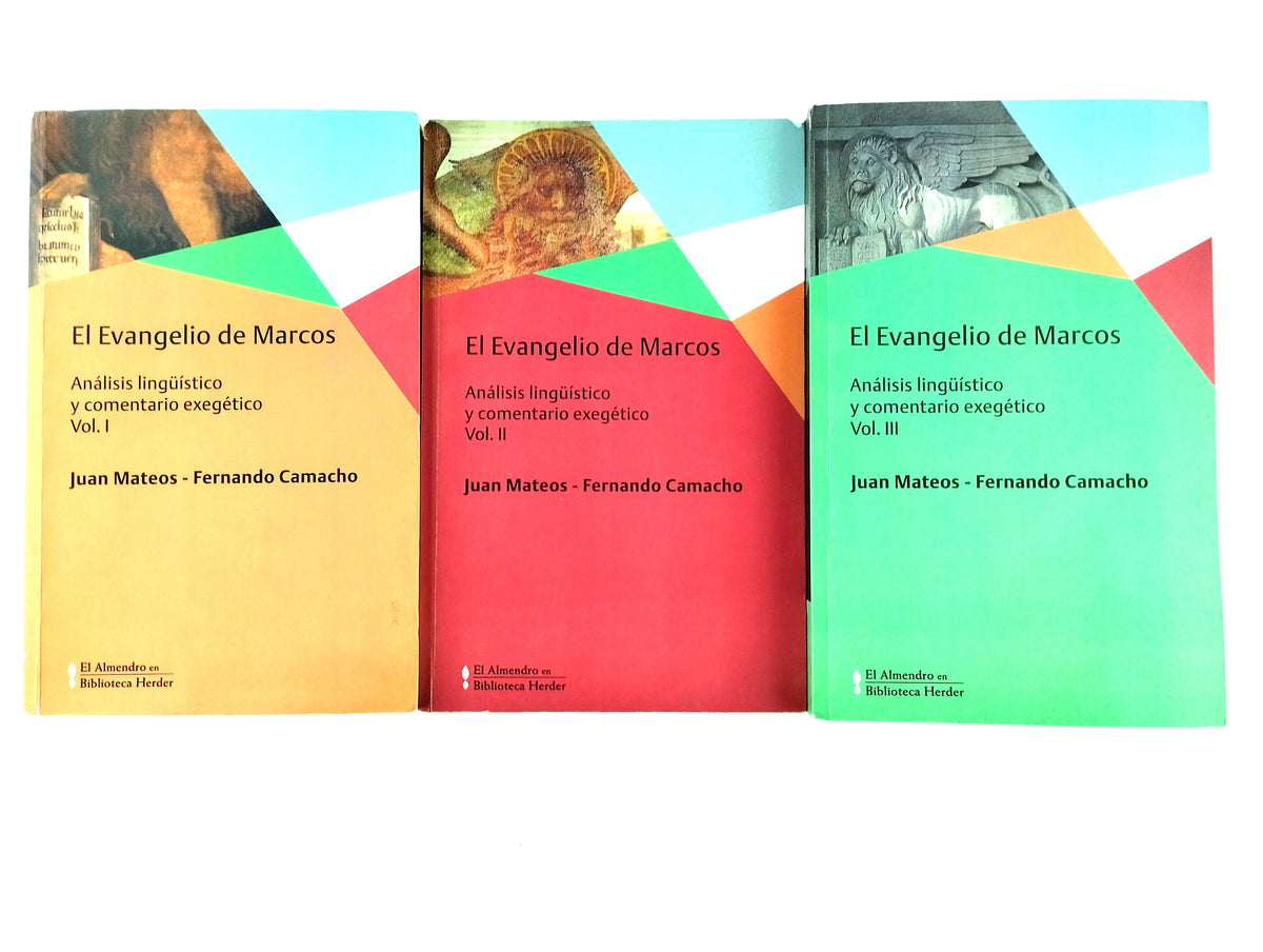 El evangelio de Marcos 3 Tomos by Juan Mateos Fernando Camacho