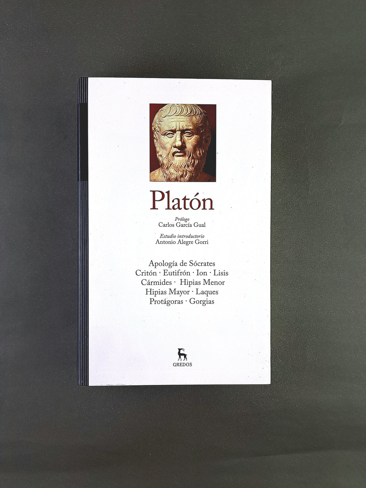 Platón I Apologia de Sócrates - Critón - Eutifrón - Ion - Lisis Cármides - Hipias menor Hipias mayor- Laques Protágoras - Gorgias by Platón