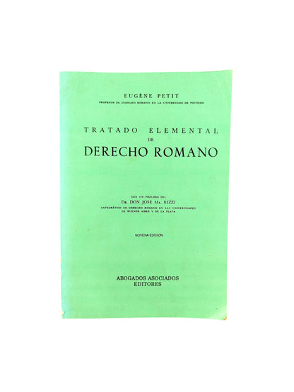 Tratado elemental de derecho romano