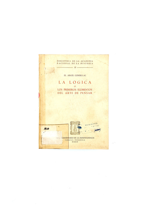La lógica ó Los primeros elementos del arte de pensar