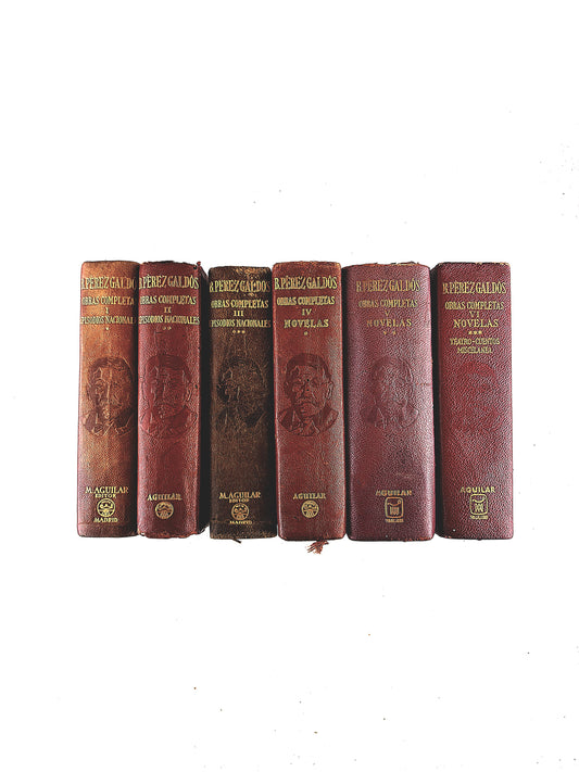 B.Pérez Galdós Obras Completas 6 volumenes