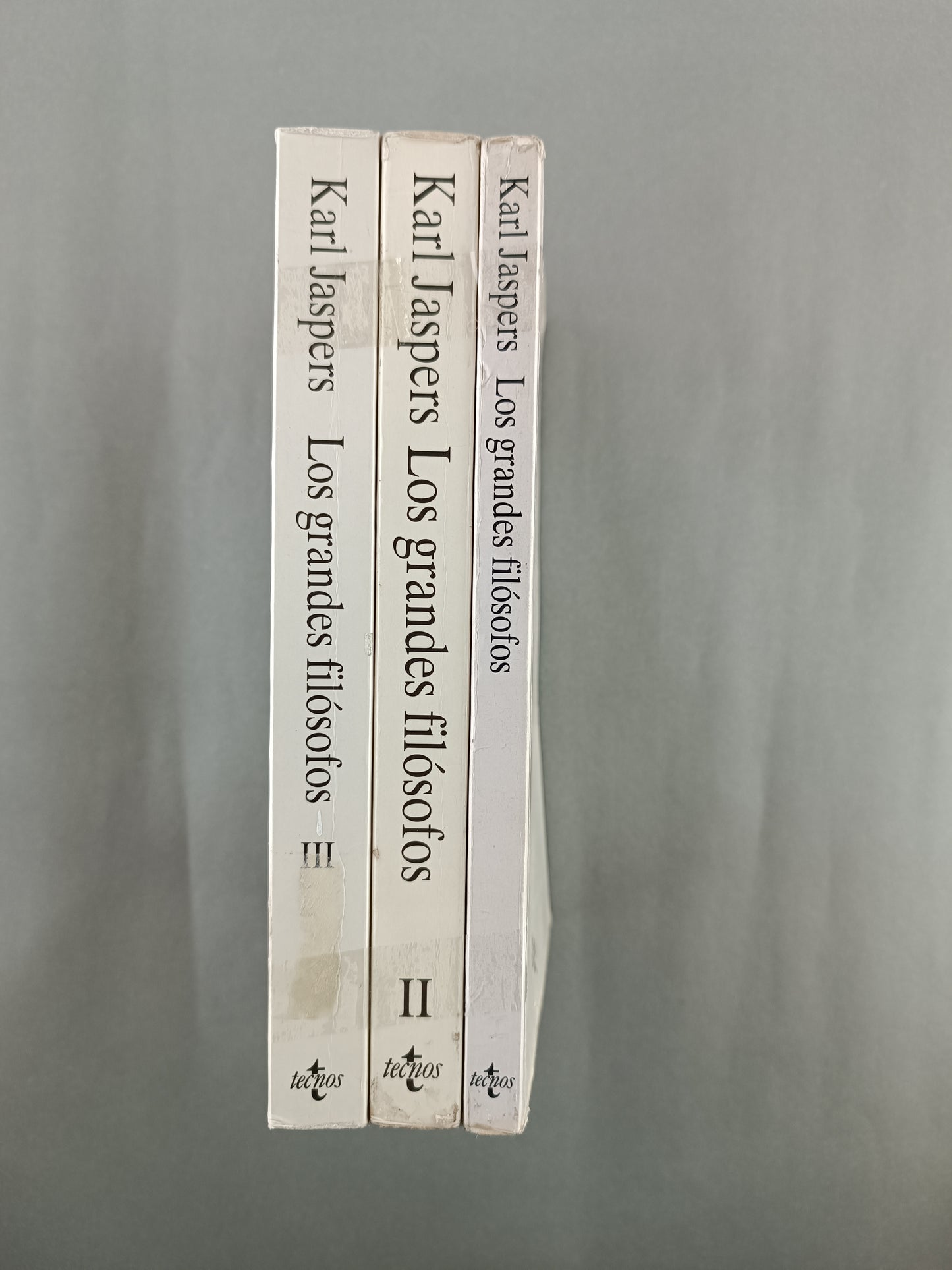 Los grandes filósofos karl jaspers tomo I,II,III