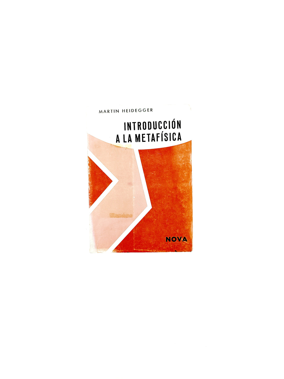 Introducción a la metafísica by Martin Heidegger