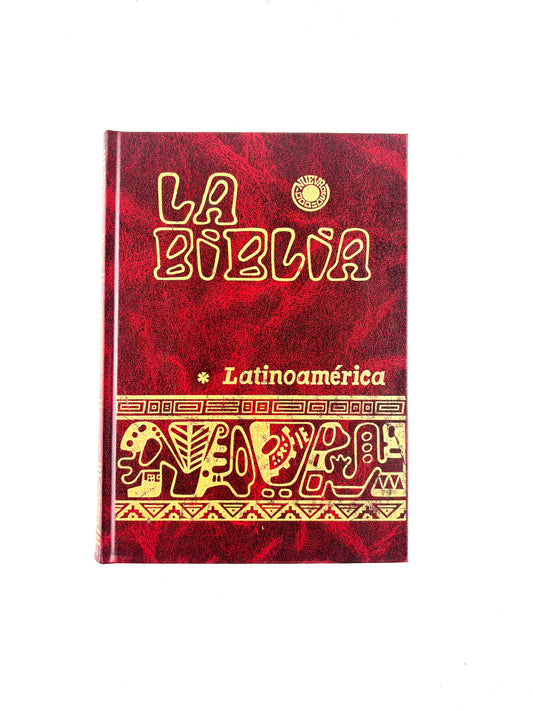 Biblia Latinoamérica grande vinotinto Tapa Dura by Latinoamérica