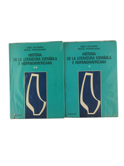 Historia de la Literatura Española E Hispanoamericana