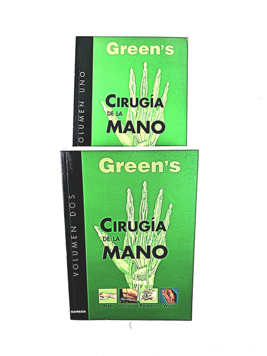 Greens Cirugía de la mano 2 volumenes