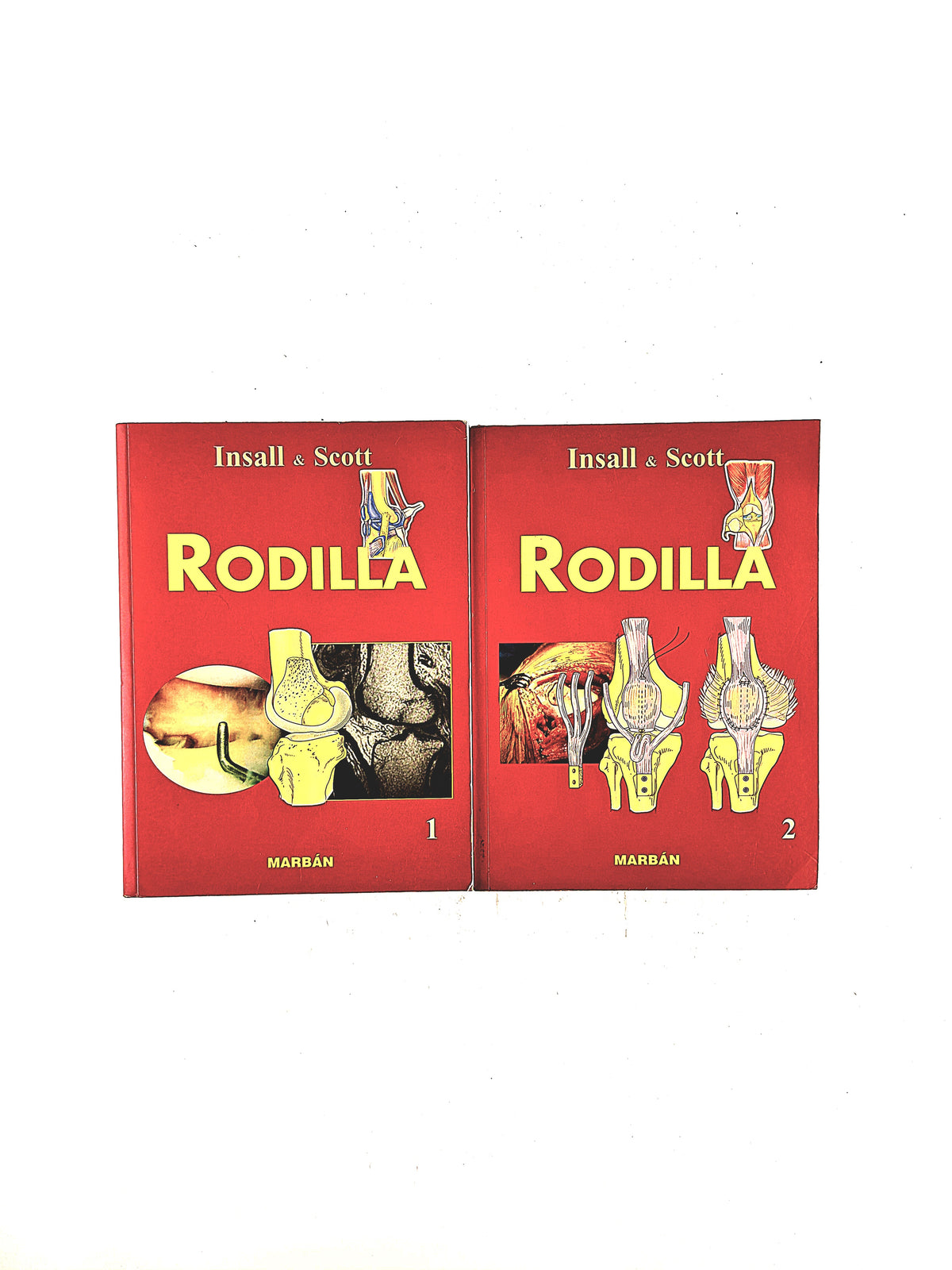 Rodilla 2 volúmenes by Insall & Scott