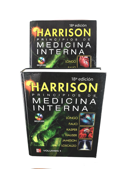 Harrison principios de Medicina Interna edición 18a 2 volúmenes