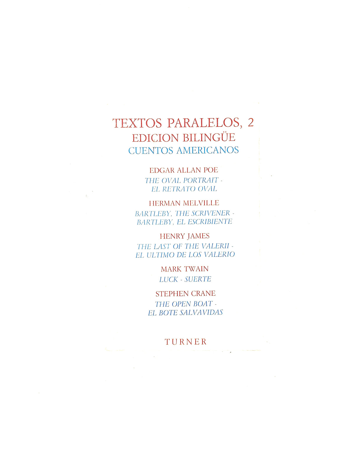 Textos paralelos 2 edición bilingue cuentos americanos by varios Autores
