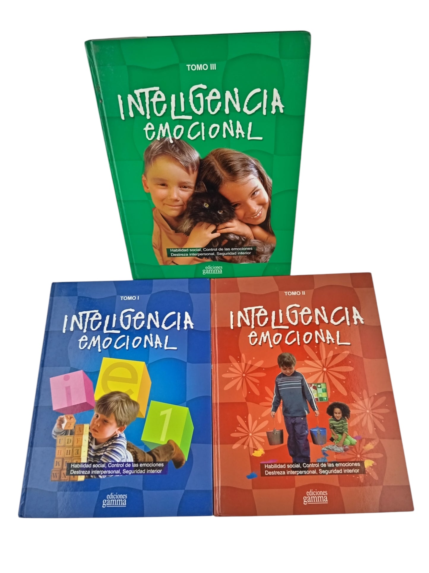 Inteligencia emocional 3 tomos