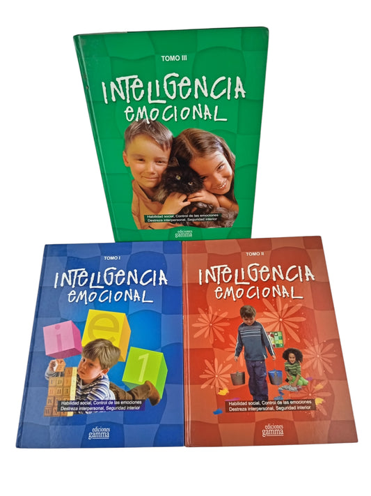 Inteligencia emocional 3 tomos