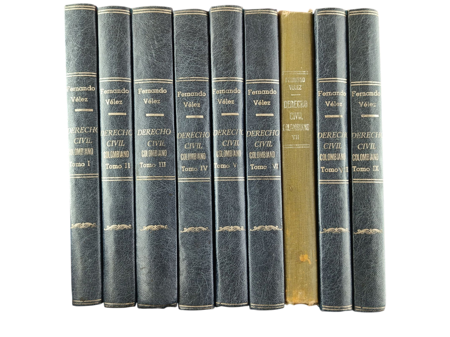 Estudio sobre el Derecho Civil Colombiano 2da ed 9 tomos