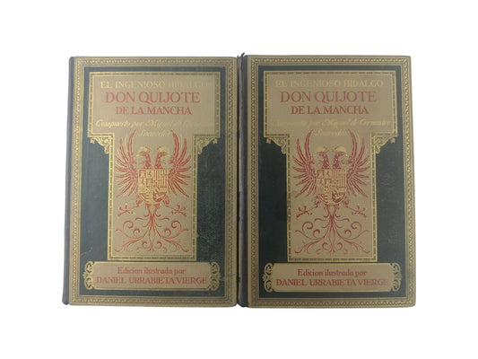 El ingenioso Hidalgo don quijote de la mancha 2 tomos